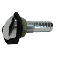 Perko Gas Tank Vent Splash Guard Chrome Plated Zinc 5/8" Hose 0506DP4CHR Marine