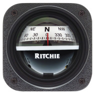 Ritchie V-527 Kayak Compass Bulkhead Mount White Dial V-527 Boat Sailboat Marine