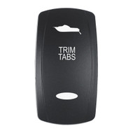 Pacer Actuator 'TRIM TABS' for V Series Contura Switches Black Laser Etched