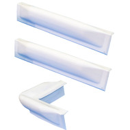 Dock Edge 3 Piece Dock Bumper Kit 1 Corner Piece, 2 18" Straight Pieces 73-100-F