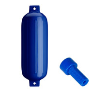 Polyform G-5 Twin Eye Fender 8.8"x26.8" Cobalt Blue Adapter G-5-COBALT BLUE Boat