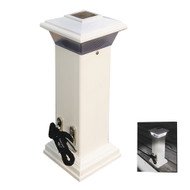Dock Edge Cleatlite Solar Dock Light w/SS Mooring Cleat 12" 96-250-F Boat Marine