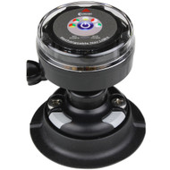 Lunasea Rechargeable Tri-Color Portable Navigation Light Quikport Mount Black