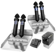 Bennett Trim Tab 12"x16" Sport Tab Dual Actuator Pump Rocker Switch ST16 Boat Marine