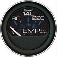 Faria Coral 2" Cylinder Head Temperature Gauge (60-120deg F) w/Sender 13009 Boat