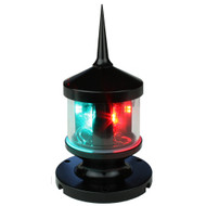 Lunasea Tri-Color/Anchor/Strobe LED Navigation Light LLB-53BK-01-00 Boat Marine