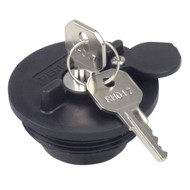 Perko Fuel System Locking Cap for 1-1/2" Non-Vented Fills 1324DP0BLK Boat Marine