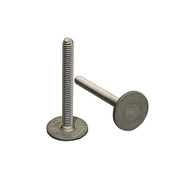 Weld Mount 1.25" Tall Stainless Panel Stud 0.62" Base 8x32 Thread Qty. 15 83220