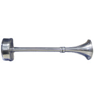 Schmitt Marine Standard Single Trumpet Horn 12V Stainless Exterior 10025 Marine