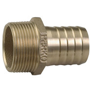 Perko 1-1/4" Pipe to Hose Adapter Straight Bronze MADE IN THE USA 0076DP7PLB Boat