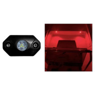 Black Oak Rock Accent Light Red Black Housing 9W 220Lumen RL-R Boat Marine