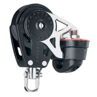 Harken 40mm Carbo Single Ratchet Block w/Swivel Becket & Cam Cleat 2610 Sailboat