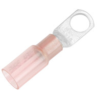 Pacer 8 AWG Heat Shrink Ring Terminal 5/16" Stud Size 25 Pack TE8-56R-25 Marine