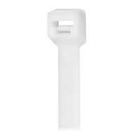 100PACK Pacer 6" Cable Tie Natural Color 30-40lb Strength 1.5" Bundle Diam