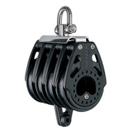 Harken 57mm Quad Block Swivel, Center Becket HSB380 Boat Sailboat Marine
