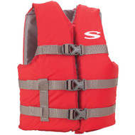 Stearns Youth Classic Vest Life Jacket 50-90lbs Red/Grey 2159436 Boat Marine
