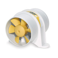 Shurflo by Pentair YELLOWTAIL 4" Marine Blower 12 VDC, 215 CFM 277-4110 Marine