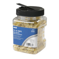 Ancor 12-10 AWG Heat Shrink Butt Connector 200-Pieces Jar 309201 Boat Marine