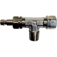 Uflex Tee Fitting w/Bleed Nipple f/IB & Stern Drive Cylinders BLEED TEE Boat