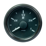 VDO SingleViu 52mm (2-1/16") Fuel Level Gauge Euro 3-180 Ohm A2C3833100030 Boat