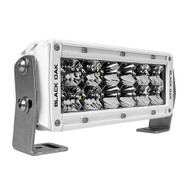 Black Oak Pro 3.0 Double Row 6" LED Light Bar Combo Optics White Hsing 6CM-D5OS