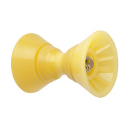 C.E. Smith 4" Bow Bell Roller Assembly Yellow TPR 29301 Boat Sailboat Marine