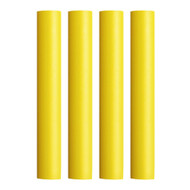 Pacer Battery Cable Heat Shrink Tubing 3/4"x12" Yellow 4PACK BEHS3/4-12YL-4 Boat
