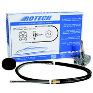 UFlex Rotech 8' Rotary Steering Package Cable Bezel Helm ROTECH08FC Boat Marine