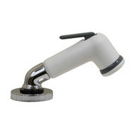 Scandvik Elbow Sprayer Handle Pull Out White w/6' Hose 10191P Boat Marine