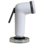 Scandvik Straight Handle Pull Out Sprayer White w/6' Hose 10196P Boat Marine