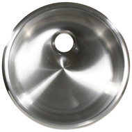 Scandvik SS Cylindrical Sink (11-5/8"x5") Brushed Finish 10242 Boat Marine
