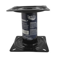 Attwood Swivl-Eze Pedestal 7" tall Black powder coated w Base 90720 Boat Marine