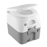 Dometic 975 Portable Toilet w/Mounting Brackets 5 Gallon Grey 301097506 Marine