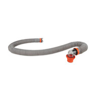 Camco RhinoxRV 20' Sewer Hose Kit Pre-Attached 360-Degree Swivel Fittings 39390