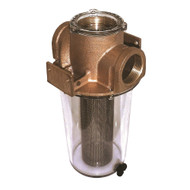 GROCO ARG-1250 Series 1-1/4" Raw Water Strainer w/Stainless Steel Basket  Marine