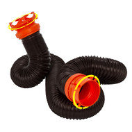 Camco RhinoFLEX 10' Sewer Hose Extension w/Swivel Bayonet-Lug 39764 Boat Marine