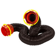 Camco RhinoFLEX 5' Sewer Hose Extension w/Swivel Bayonet & Lug 39765 Boat Marine