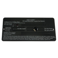 Safe-T-Alert Combo Carbon Monoxide Propane Alarms Flush Mount Black 35-742-BL