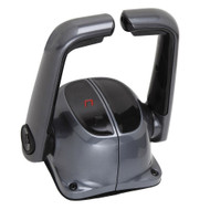 Uflex Twin Lever Top Mount Control w/Neutral Lock No Trim Switch Black B502B/L