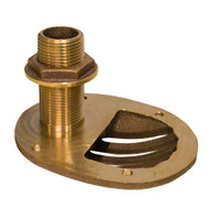 GROCO 1-1/4" Bronze Combo Scoop Thru-Hull w/Nut STH-1250-W Boat Sailboat Marine