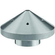 TH Marine GForce ELIMINATOR Clear/Silver Propeller Nut MinnKota 35-70 Trolling GFEL-MKS-C-DP