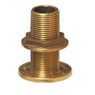 GROCO 1-1/4" NPS NPT Combo Bronze Thru-Hull Fitting w/Nut TH-1250-W Boat Marine