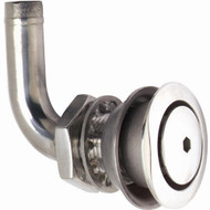 Attwood 316 Stainles Steel Alloy Flush Mount Fuel Vent 90deg Vent 66032-3 Marine