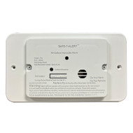 Safe-T-Alert 62 Serie RV Carbon Monoxide White Flush Mount 12V Trim Ring  Boat