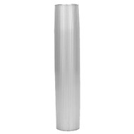 TACO Aluminum Ribbed Table Pedestal 2-3/8" OD 30-3/4" Long Z60-7288VEL30.75-2