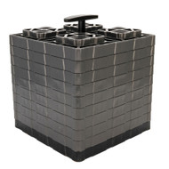 Camco FasTen Leveling Blocks XL w/T-Handle 2x2 Grey *10-Pack 44527 Boat Marine
