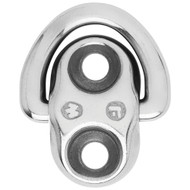 Wichard Folding Pad Eye 6mm Diameter (15/64") 2 Fixed Holes 6684 Sailboat Marine