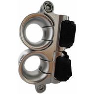 Wichard Double Fairlead 25mm Diameter Stanchion w/Webbing Velcro Stipe 20220 Boat