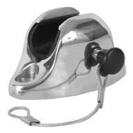 TACO Flat Deck Hinge w/Pin & Lanyard 7/8"-1-1/4" F13-0301/244BN-1 Boat Marine