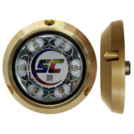 Shadow-Caster SC3 Series CC Full Color Bronze Surface Mount Underwater Light